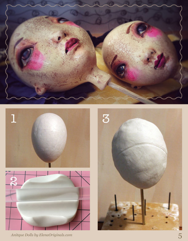 Thumbnail: Antique Dolls Making tutorial sew and sculpt