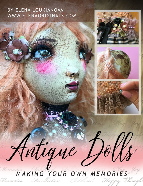 Thumbnail: Antique Dolls Making tutorial sew and sculpt