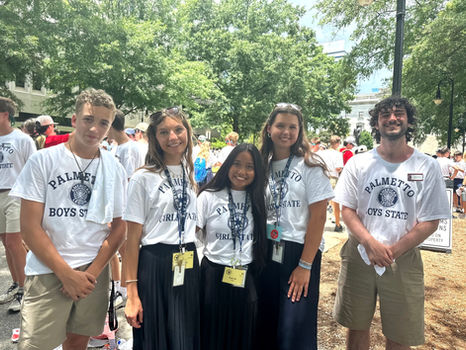 Several Lexington Two high school students participated in 2025 Palmetto Boys and Girls State