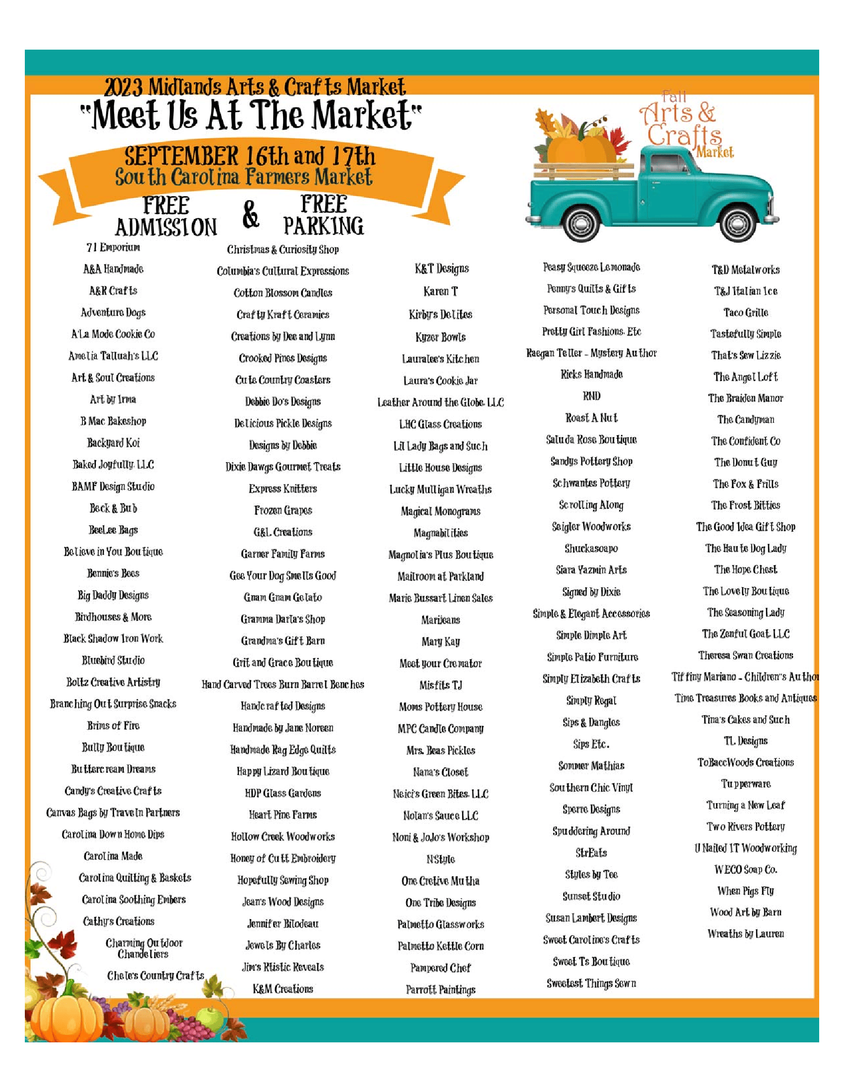 The Midlands Crafters Association will host a FREE family event next