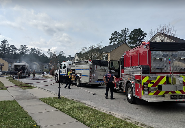 U-Haul fire Stanley Dr