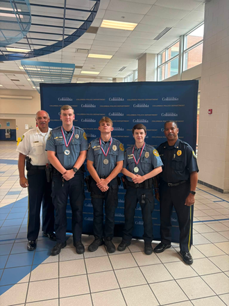 Irmo Police Department are Very Proud of The Irmo Cadets