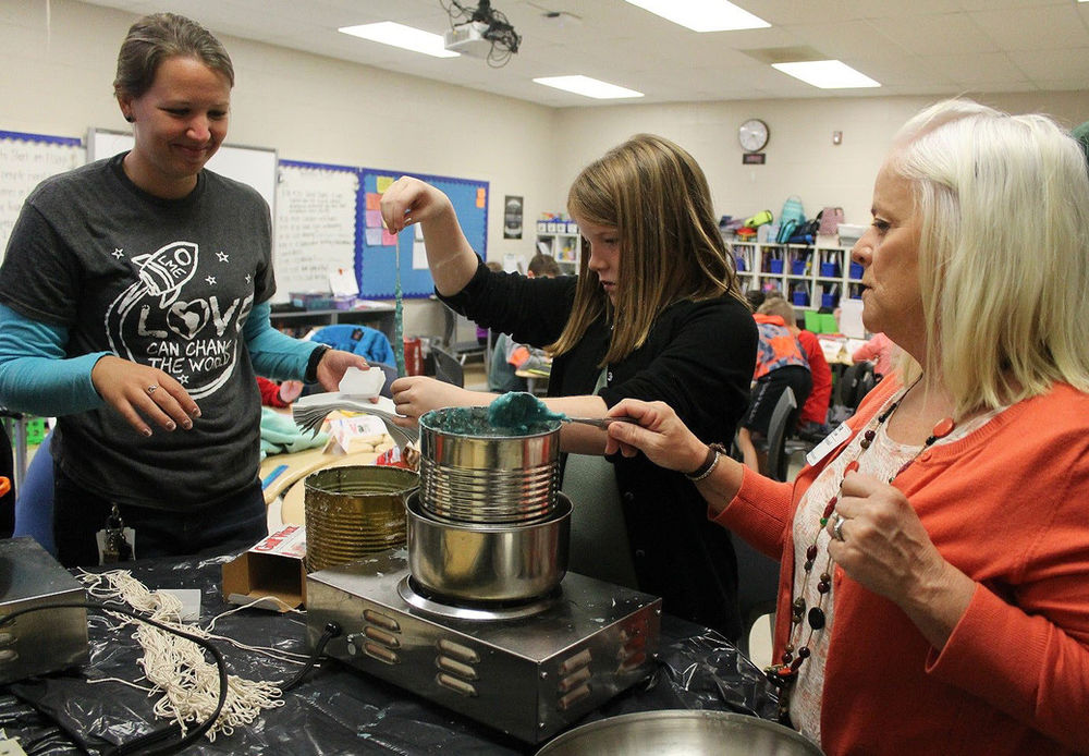 Lake Murray Elementary School travels back in time