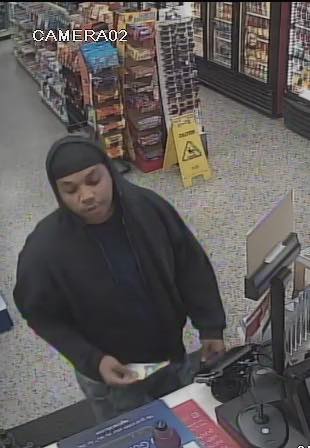 Suspect in robbery wanted