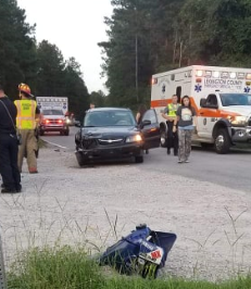 Dirt bike wreck 2