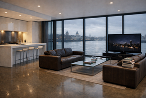 Tom's London apartment