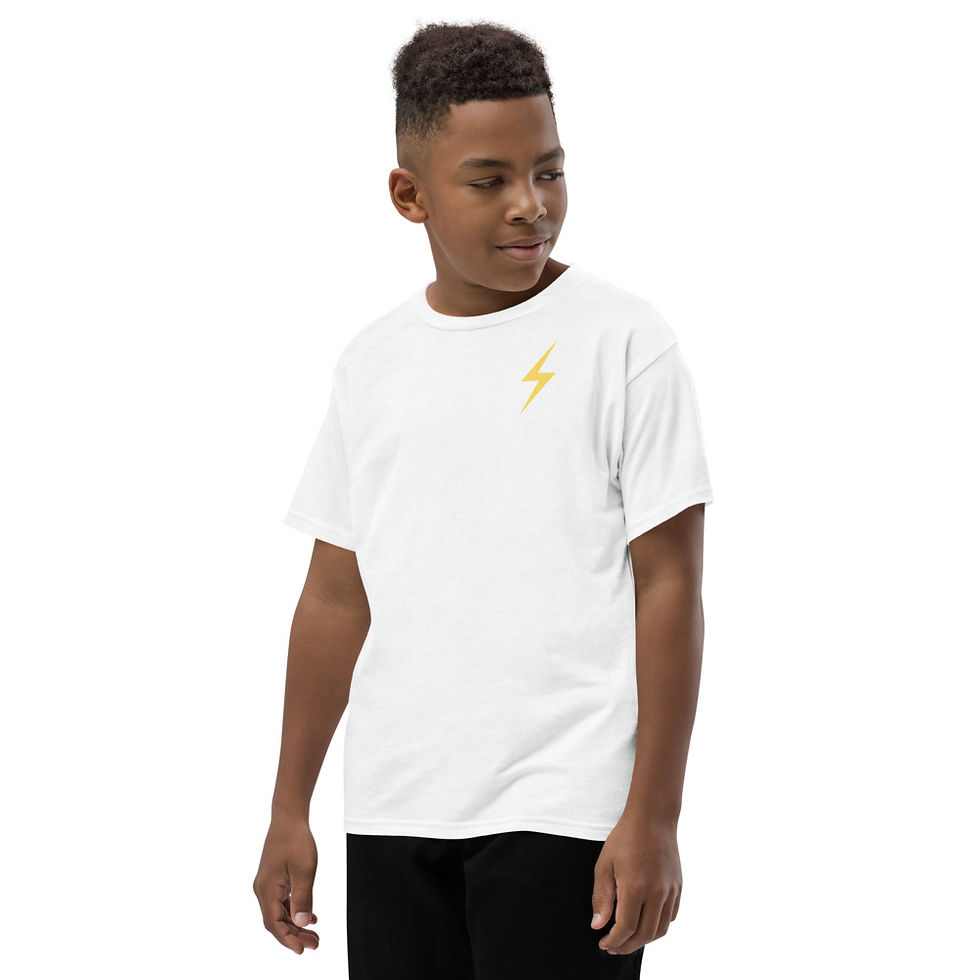 Thumbnail: All The World's My Stage Youth T-Shirt - Yellow Pop