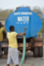 Wasser für die Dusche