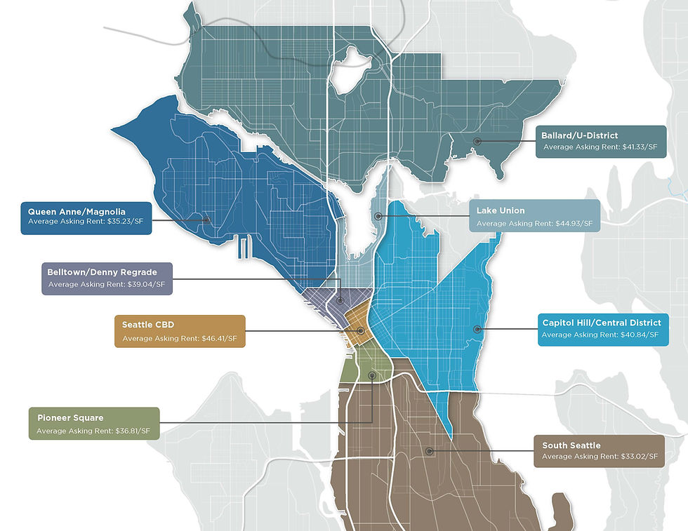 Map of Puget Sound