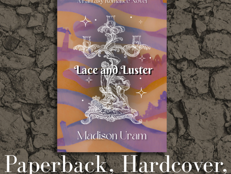 "Lace and Luster:" Book Two of the "Citrus and Spirits" Series Available Now!!