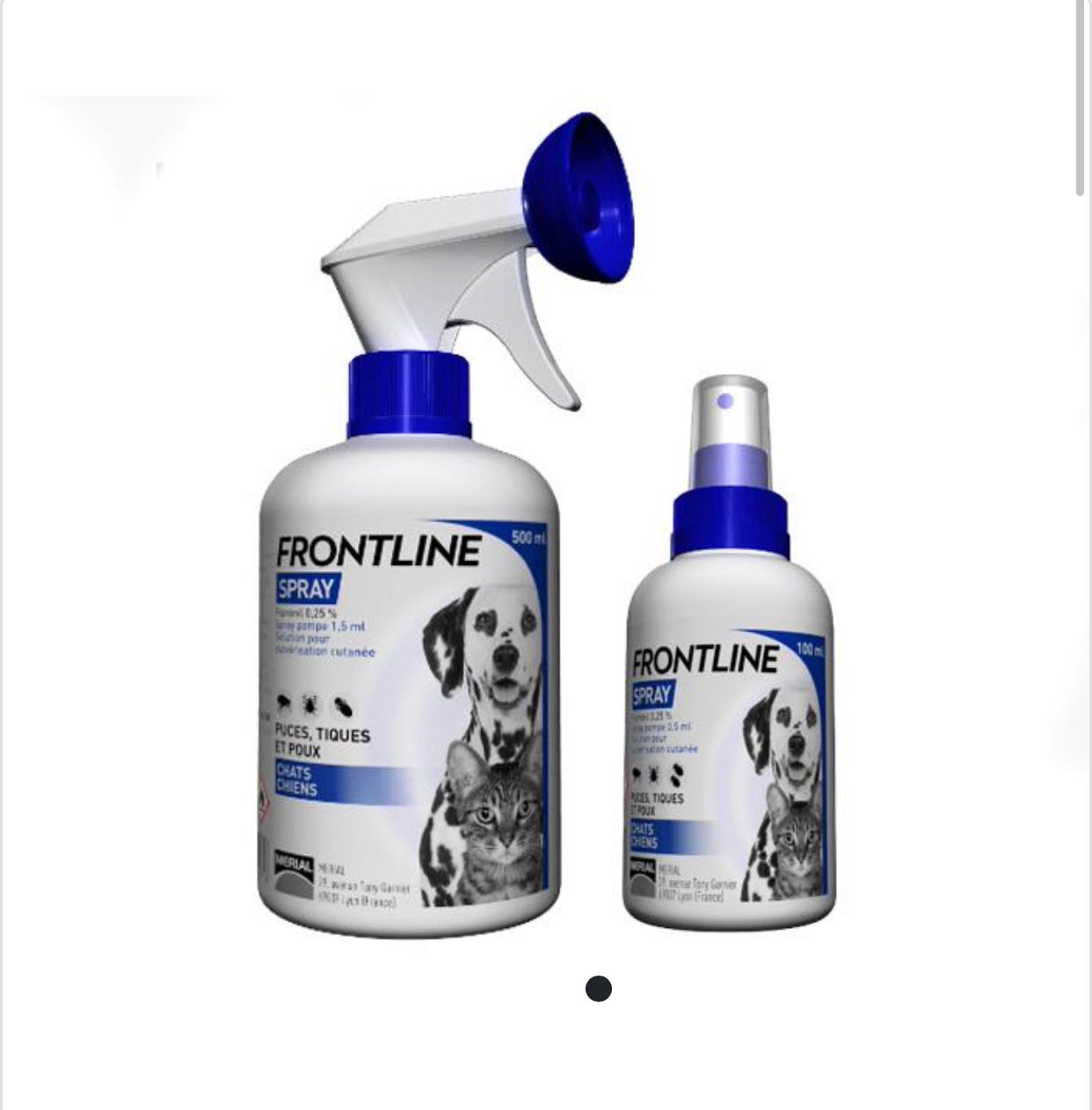 Spray Frontline pour chiens et chats