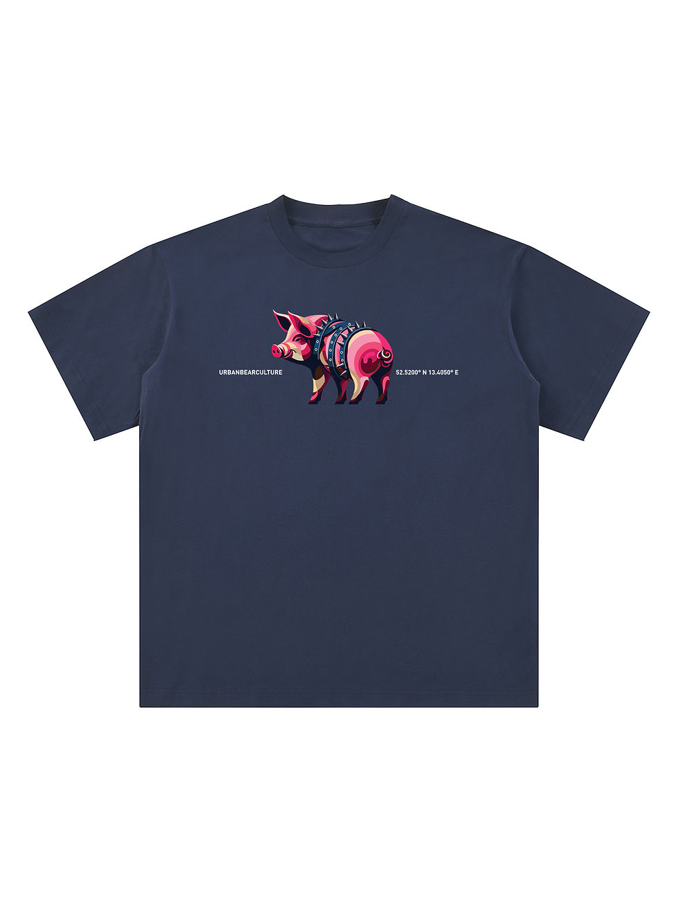 Thumbnail: Pig 2 : Sueded Cotton T-Shirt (3 color choices, S-2XL)