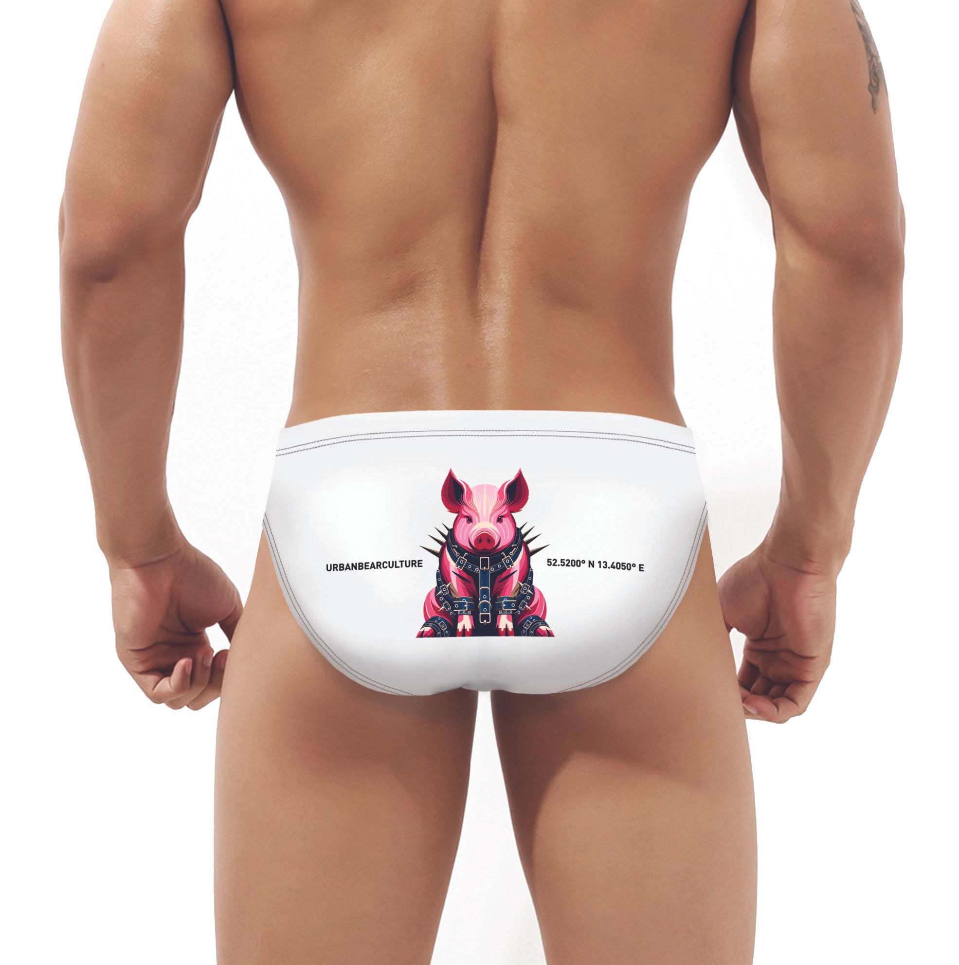 Pig 3.2 : Swim Briefs (2 color choices, S-3XL)