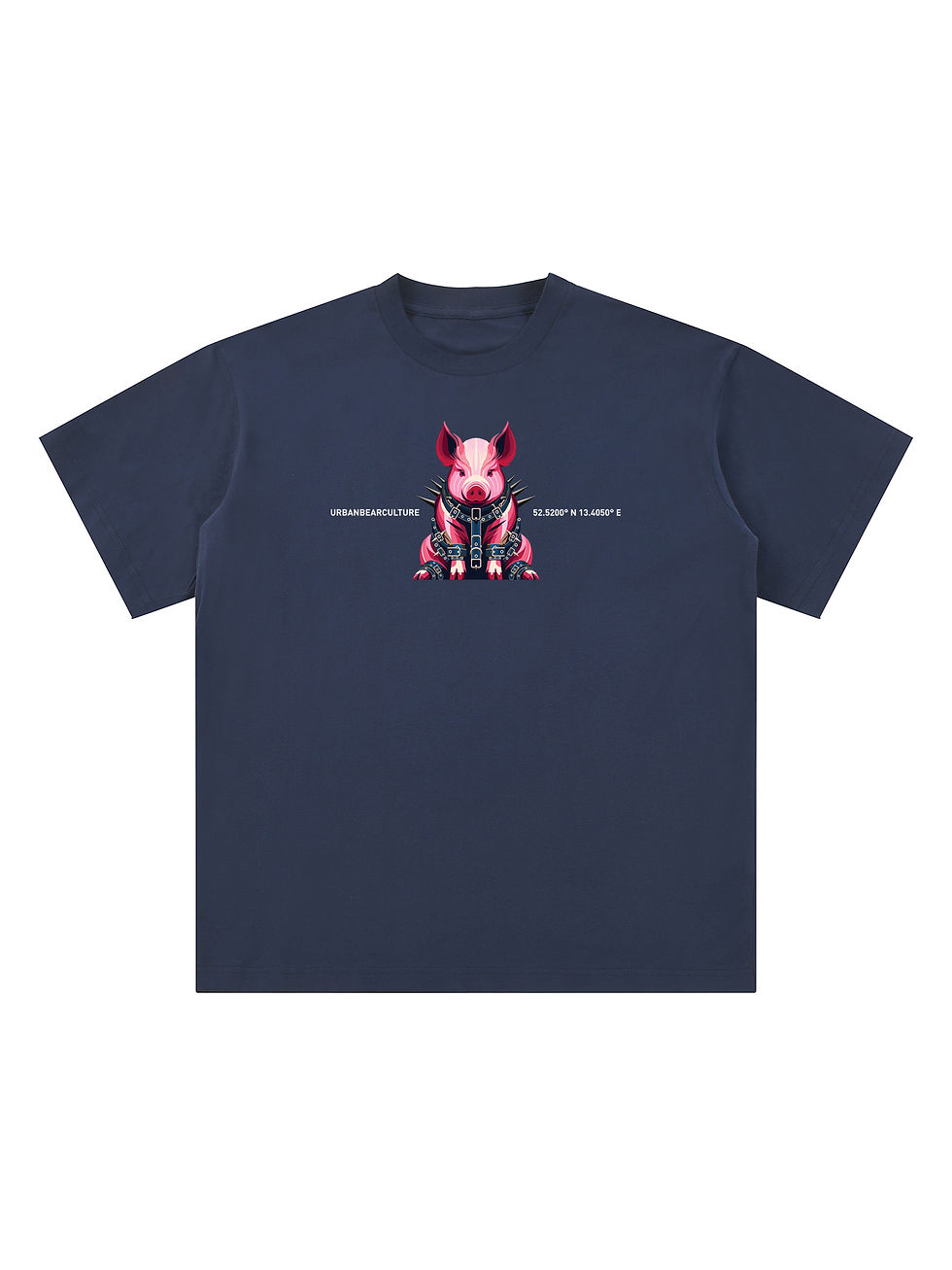Thumbnail: Pig 3 : Sueded Cotton T-Shirt (3 color choices, S-2XL)