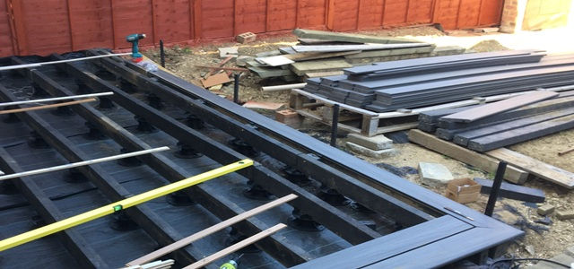 A substructure of a deck