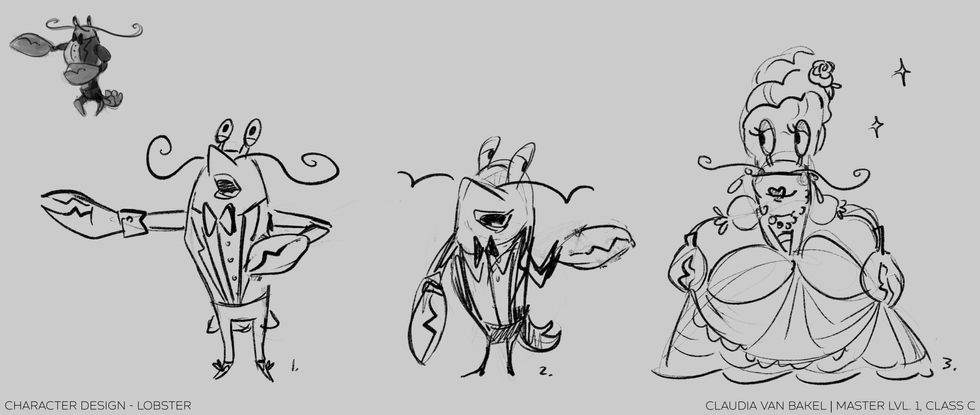 Lobster - Costume exploration