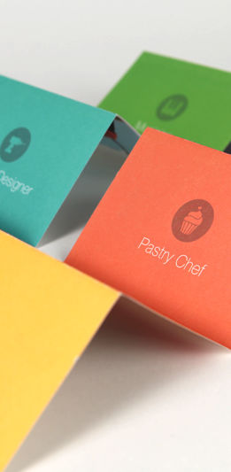Colorful Business Cards