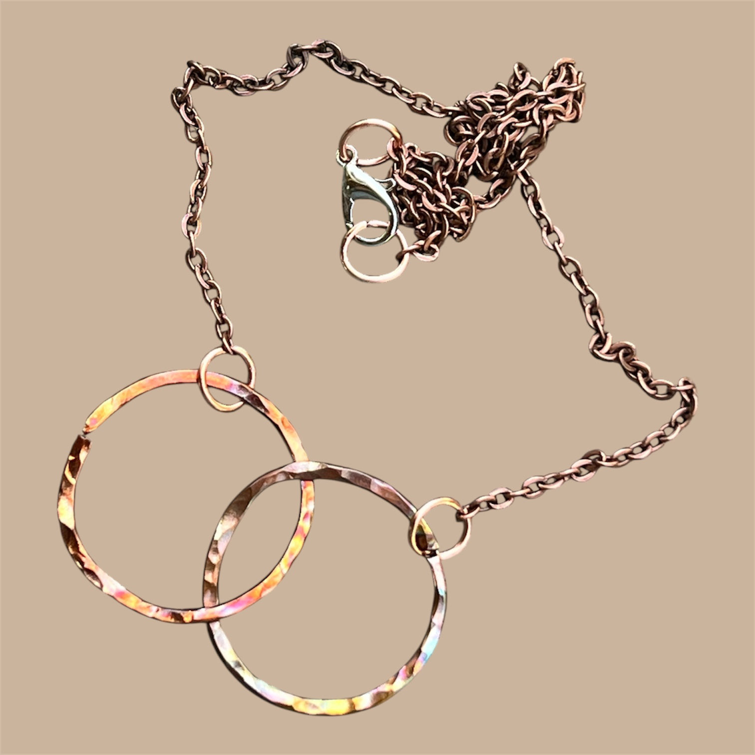 Sacred Eclipse Copper Necklace