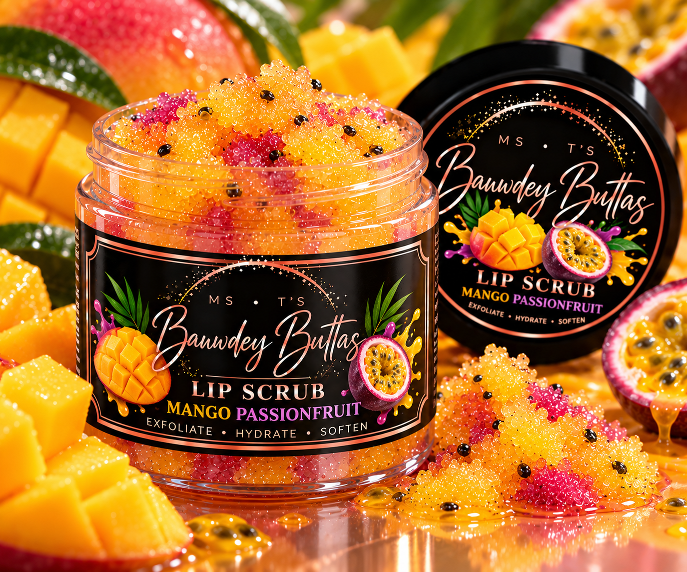 MANGO PASSIONFRUIT (Lip Scrub)