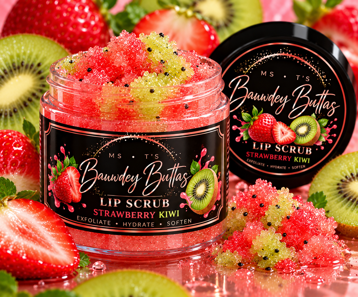 STRAWBERRY KIWI (Lip Scrub)