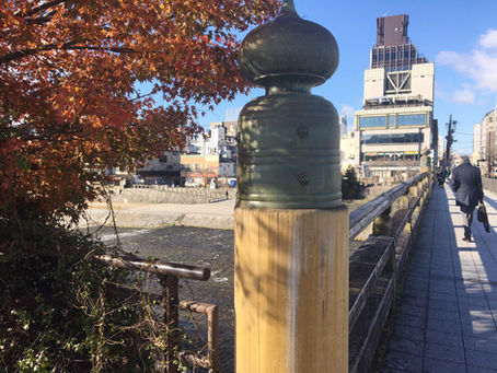 Sword cut on Sanjo-ohashi Bridge