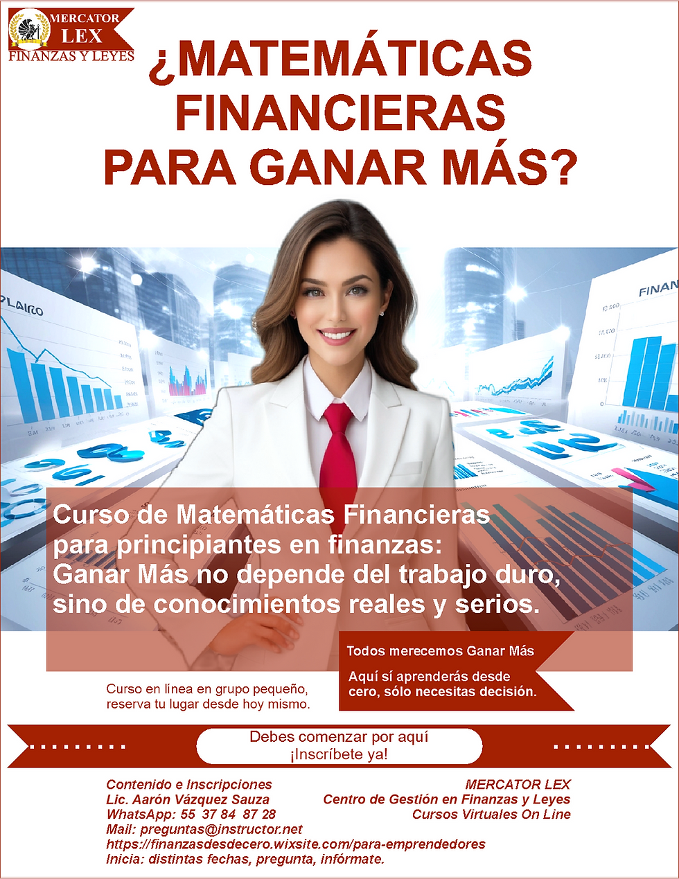 matemáticas financieras 2025 2026