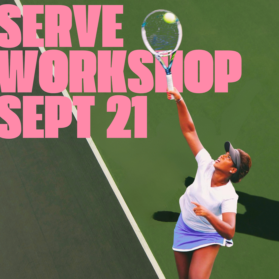 821 Serve Workshop- Beginner's Session