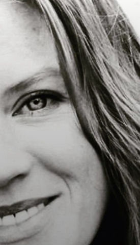 Naufnahme Auge schwarz weiß