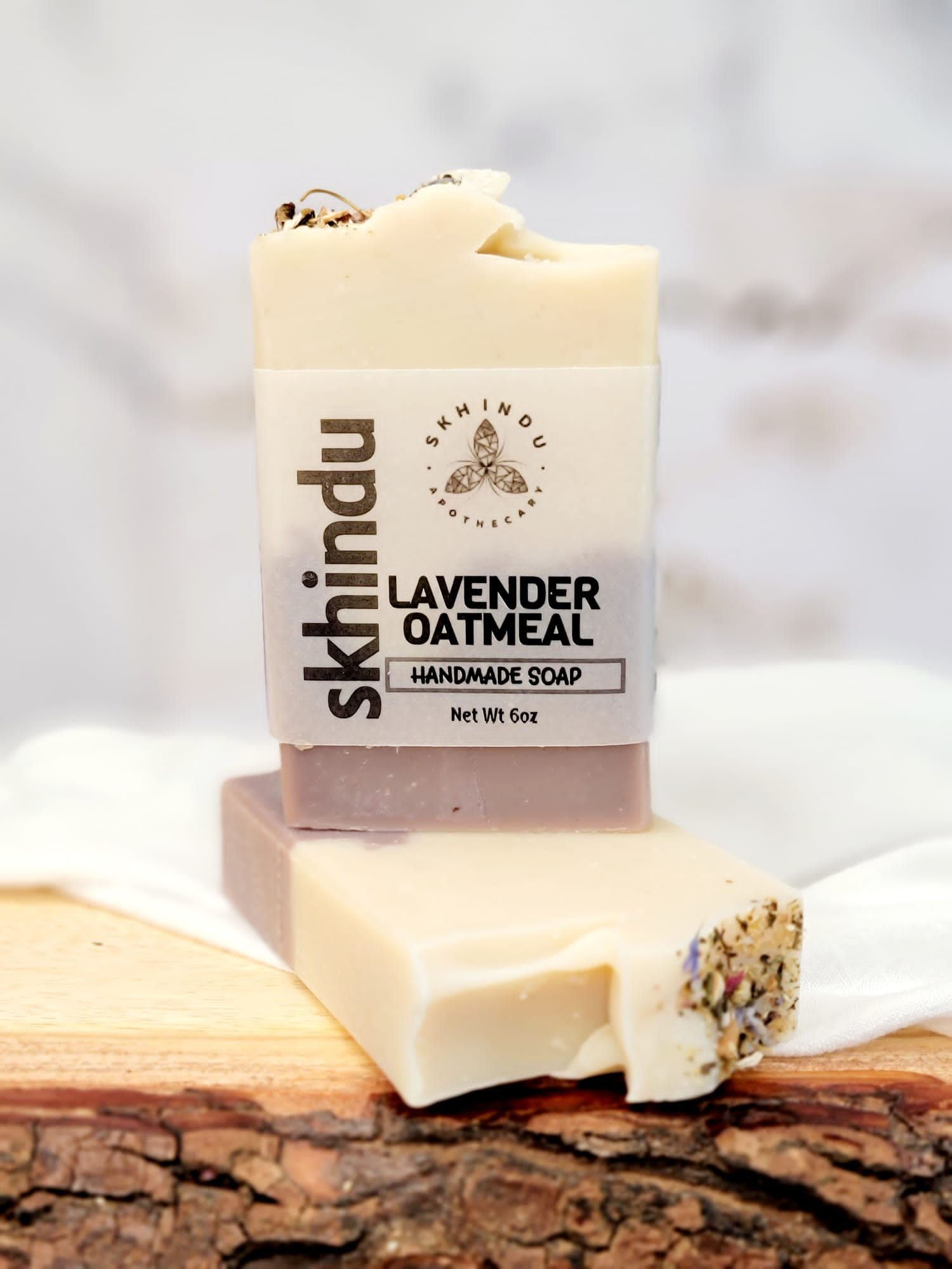 Lavender Oatmeal Natural Soap Bar