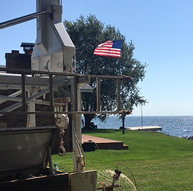 Well repair on North end of Mille Lacs Lake