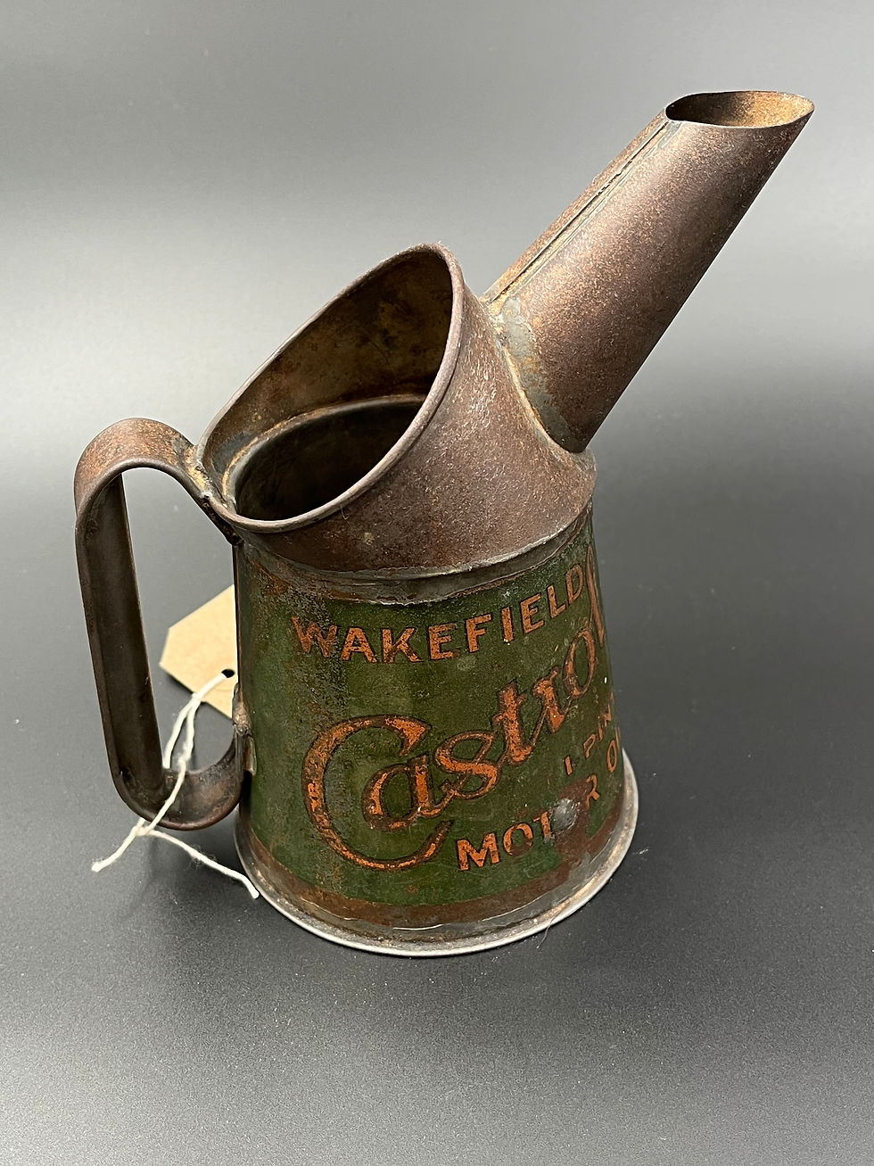 Thumbnail: Vintage Castrol Motor Oil jug Automobilia