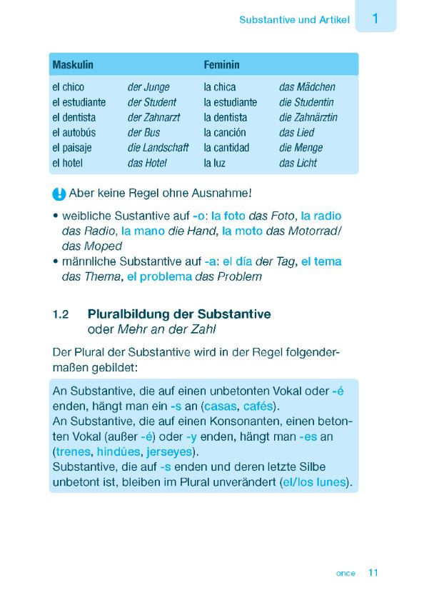 Thumbnail: Langenscheidt Spanische Grammatik Leicht und kompakt