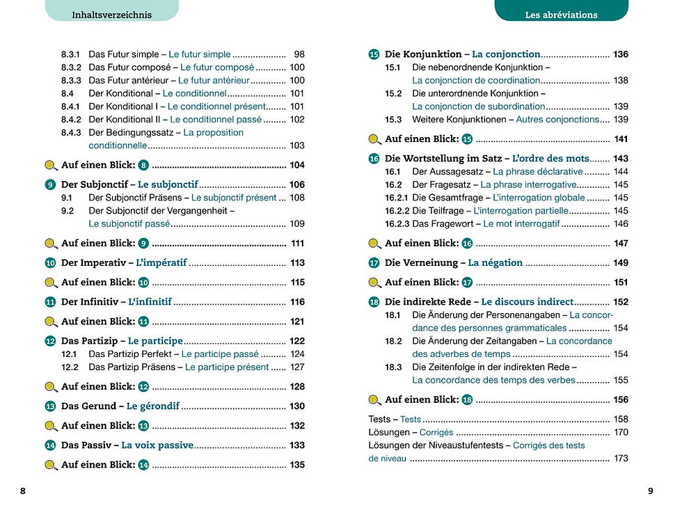 Miniature : Langenscheidt Kurzgrammatik Französisch