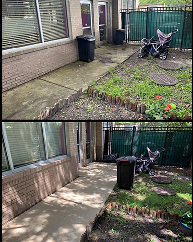 screen and track cleaning