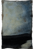 sans titre, acrylique et fusain sur toil