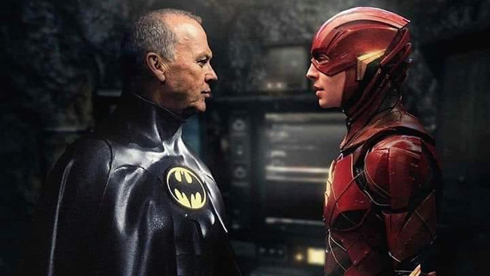 michael keaton batman the flash
