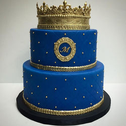Signature Blue Prince Cake