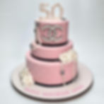 Pink Chanel Cake