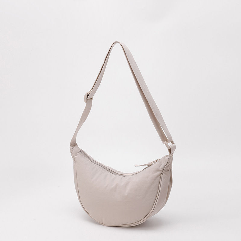Thumbnail: Women’s Crescent Shoulder Bag – Minimalist Everyday Handbag