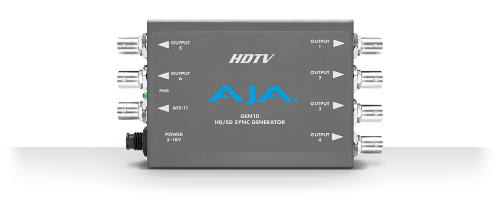 AJA GEN10 HD/SD 同步產生器