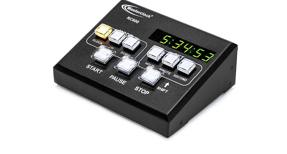 Masterclock Masterclock RC600 時碼遠端遙控控制器