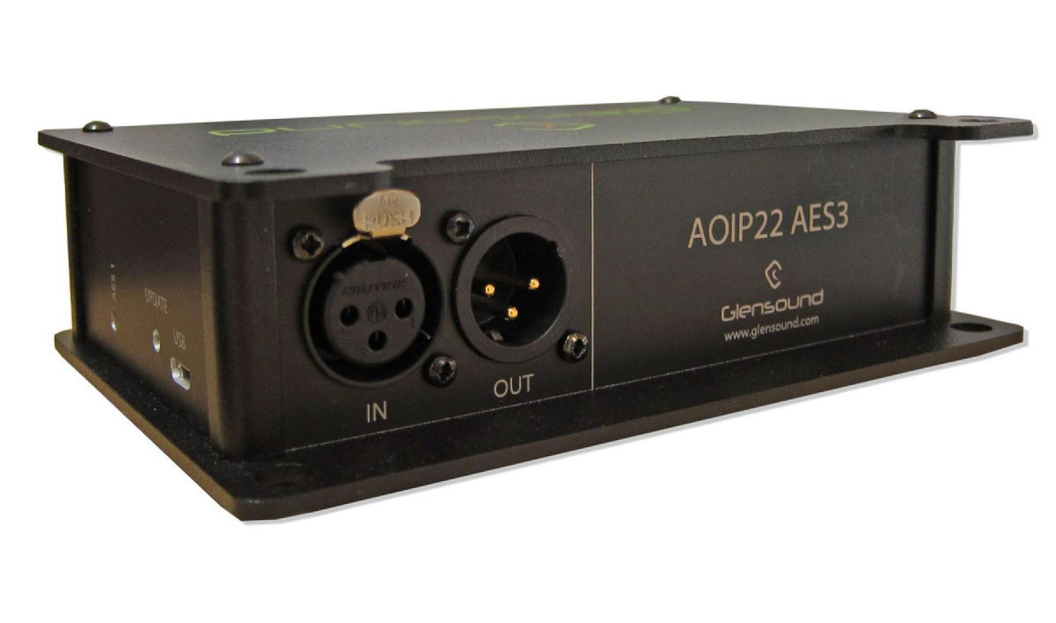 Glensound AoIP22 AES3 – AES3 轉 Dante 轉換器