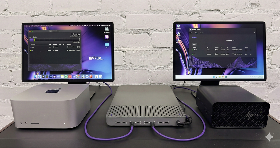 iodyne Pro Data 的強大威力，現已登陸各大工作平台