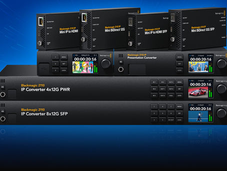 【一線,制霸全場】Blackmagic 2110 IP Converter 轉換系列
