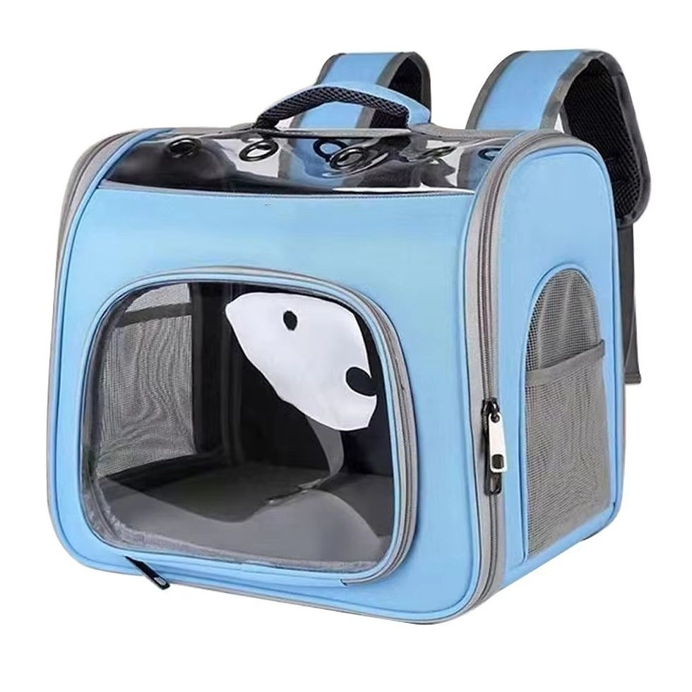 Miniatura: Sturdy Pet Carrying Bag Transparent Large Capacity Pet Outing Backpack Portable 
