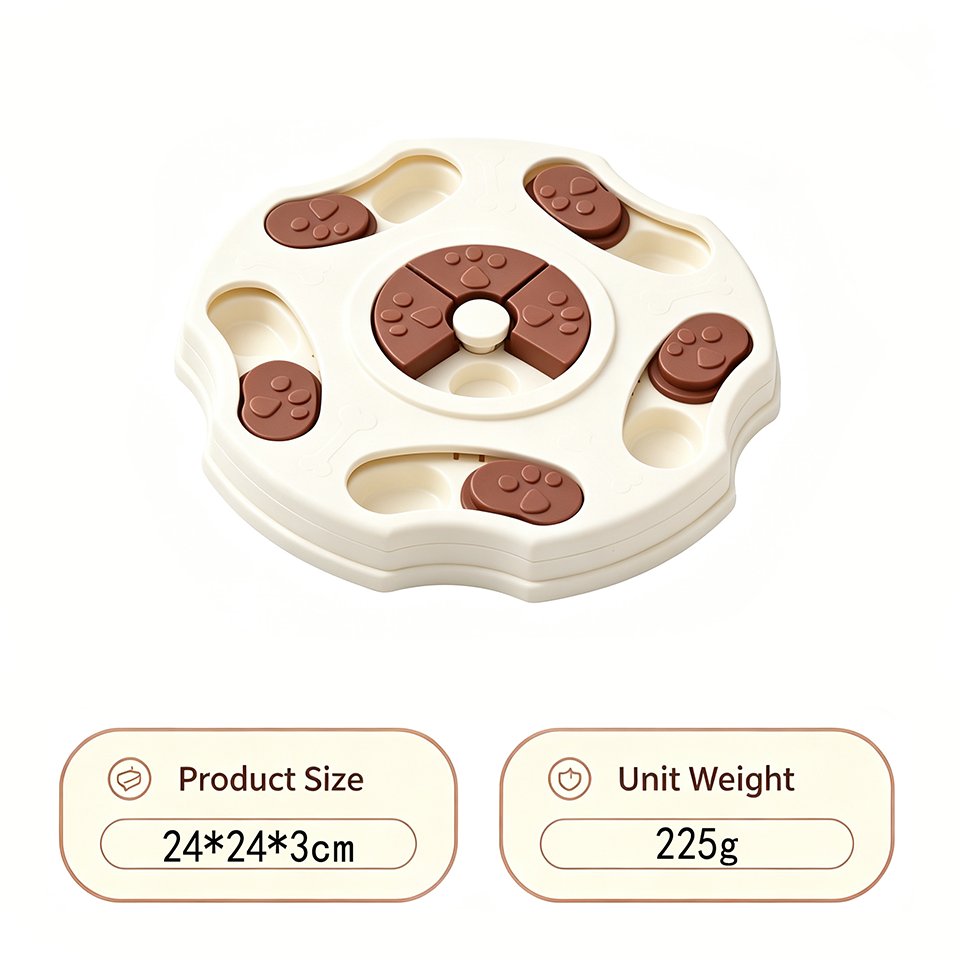Miniatura: Dog Puzzle Toys Slow Feeder Interactive Brain Increase Puppy IQ Food Dispenser N