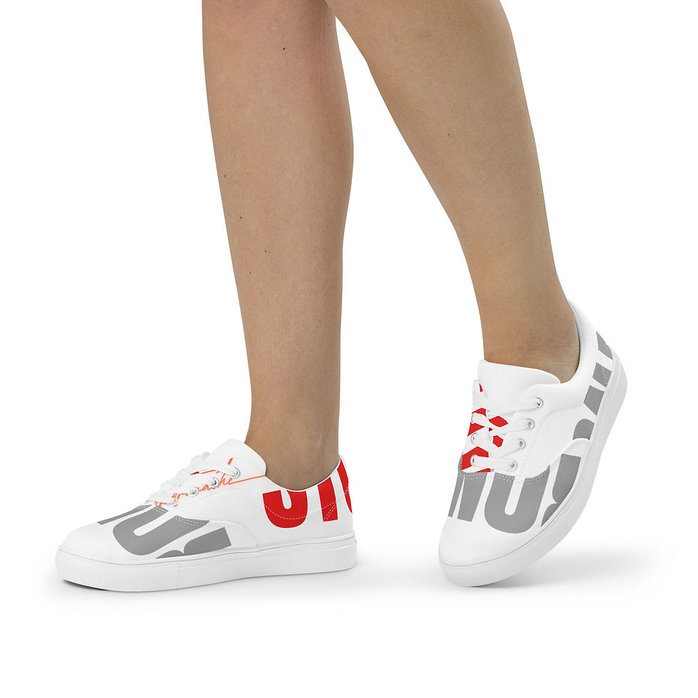 Thumbnail: Women’s lace-up canvas shoes