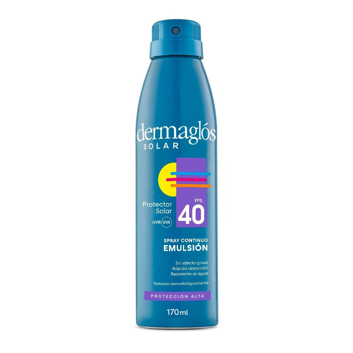 Dermaglós Solar Invisible Aerosol fps 40 x 170 ml
