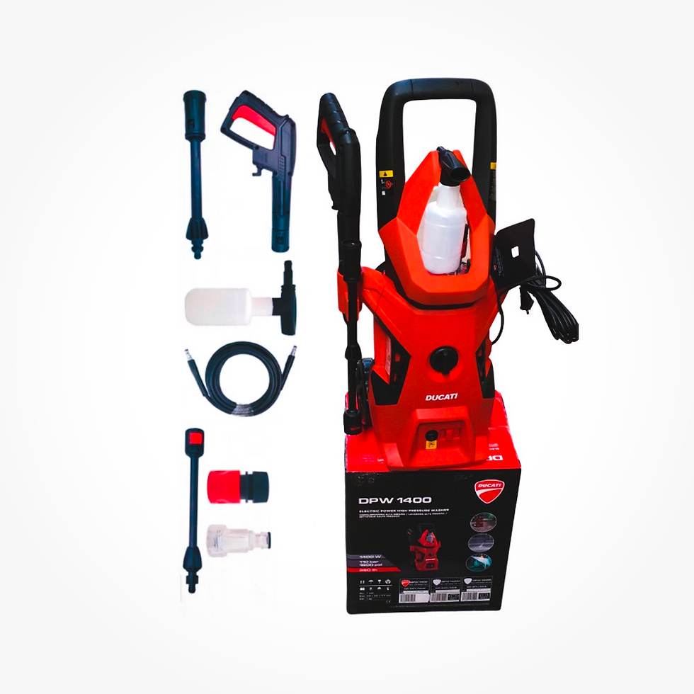 Miniatura: Hidrolavadora Ducati 1400W 105 Bar 1523 PSI 6L/min Con Detergente