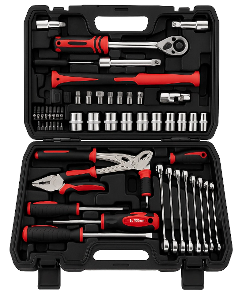 Set de Herramientas Fema 61 Piezas – Kit completo para hogar y mecánica básica